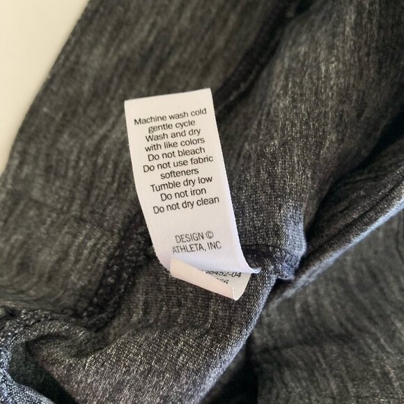 Athleta Women's Tech Metro Classic Straight Leg Pants Pockets Gray Size Large - Picture 9 of 10